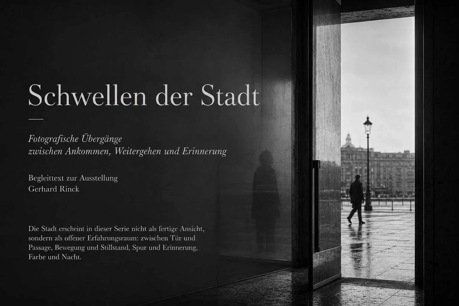Schwellen der Stadt
